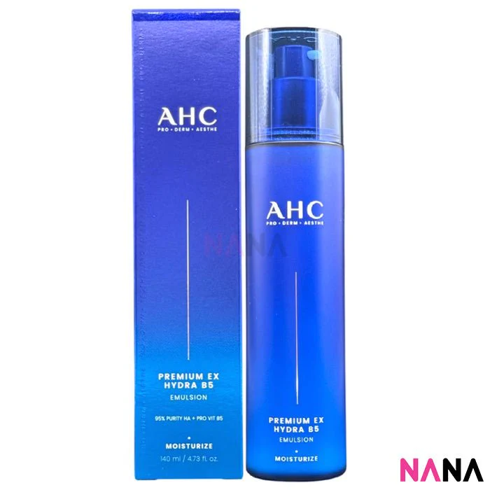 AHC Premium Hydra B5 Set: Toner 140ml + Emulsion 140ml + Soothing Foam 180ml - Image 4