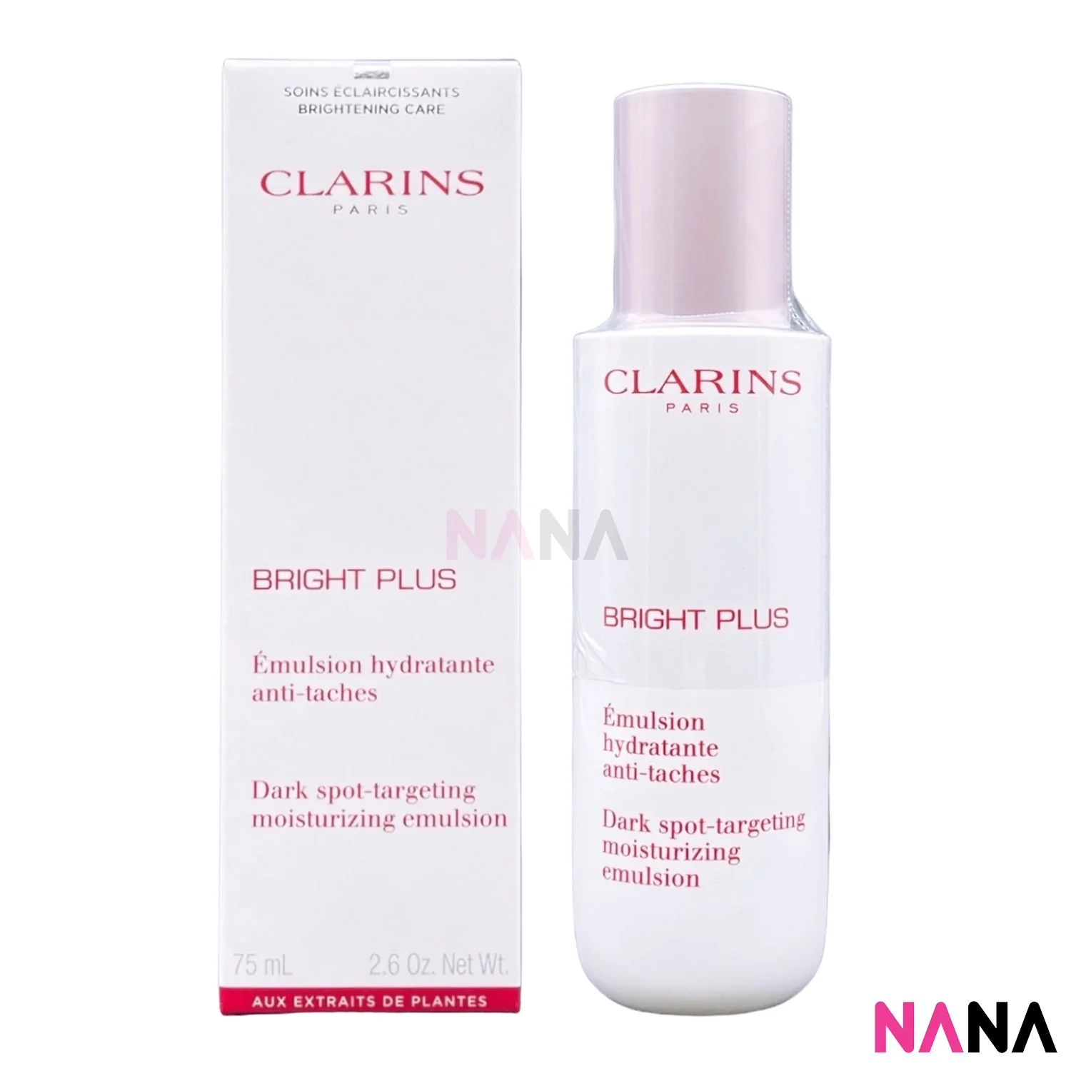 Clarins Bright Plus Treatment Essence 200ml + Bright Plus Dark Spot-Targeting Moisturizing Emulsion 75ml - Image 6