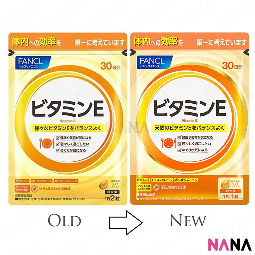 FANCL Natural Vitamin E Daily Supplement (30 capsules/30 days) x2 - Image 3