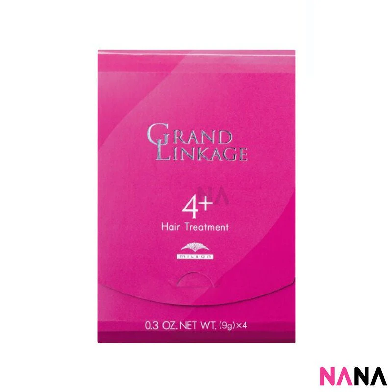 Milbon Grand Linkao Hair Treatment - 4+ (9g x 4pcs) [For Normal Hair] - Image 3