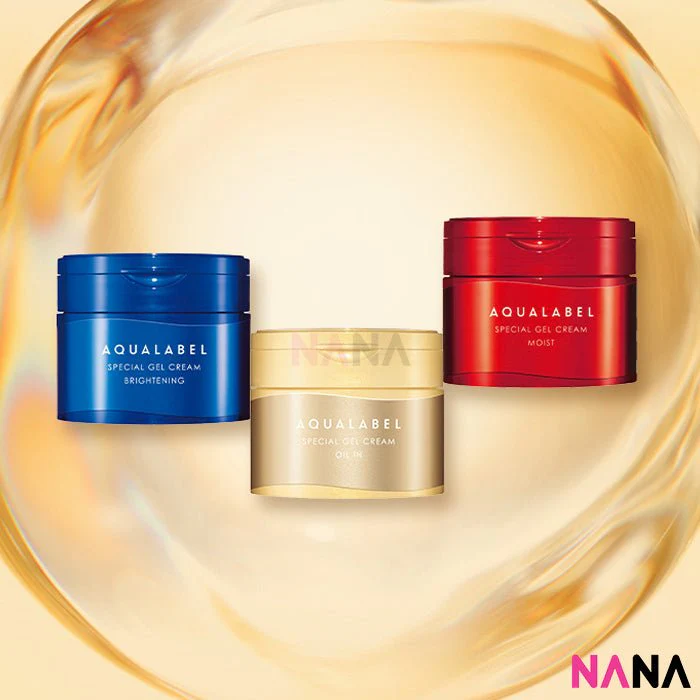 Shiseido Aqualabel Special Gel Cream Moist All-in-one Facial Moisturizer 90g - Image 5